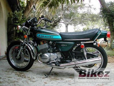 1974 kawasaki 400 s 3 mach ii photo